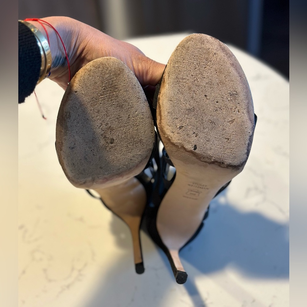 Stuart Weitzman, A Us Size 8 Elastic Bands Sandals - image 6